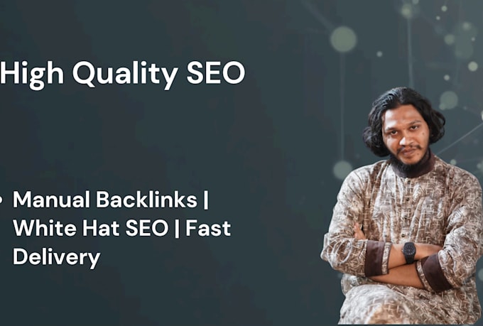 build white hat SEO backlinks manually